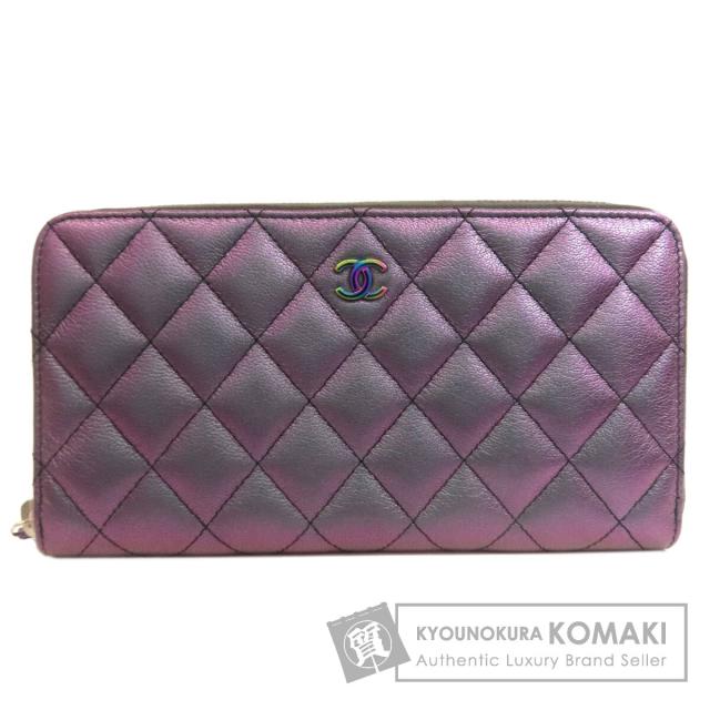 シャネル CHANEL マトラッセ ココマーク シルバー金具 長財布 シャネル CHANEL マトラッセ ココマーク シルバー金具 長財布