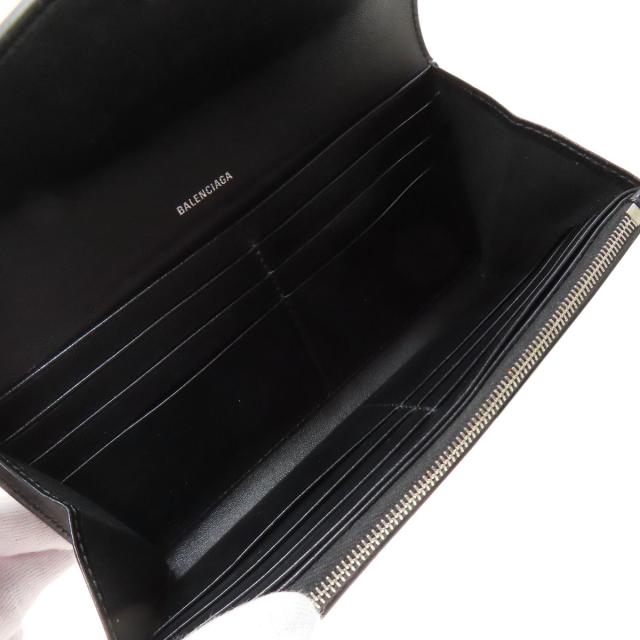 BALENCIAGA バレンシアガ 499207 スターモチーフ 長財布（小銭入れあり） カーフ レディース [中古] バレンシアガ BALENCIAGA 499207 スターモチーフ 長財布（小銭入れあり