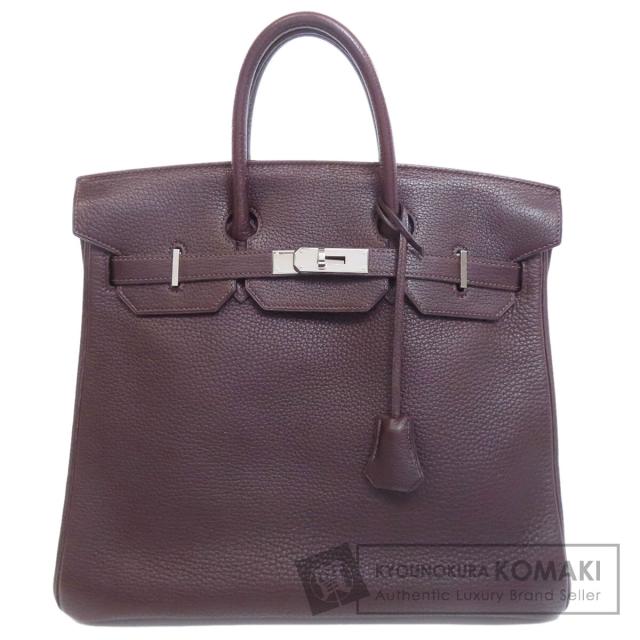 エルメス HERMES  オータクロア32 シルバー金具  ハンドバッグ トリヨン レディース  中古