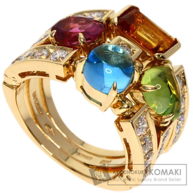 ブルガリ BVLGARI  アレグラ マルチストーン ダイヤモンド  リング・指輪 中古