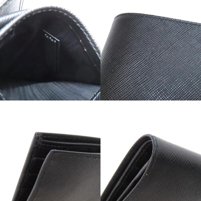 プラダ PRADA ロゴ 二つ折り財布（小銭入れあり） サフィアーノ レディース 中古_8