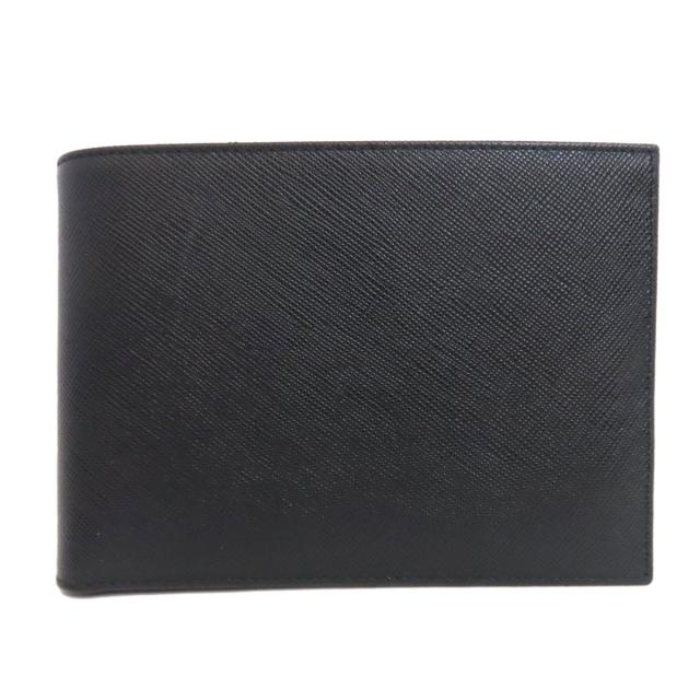 プラダ PRADA ロゴ 二つ折り財布（小銭入れあり） サフィアーノ レディース 中古_2