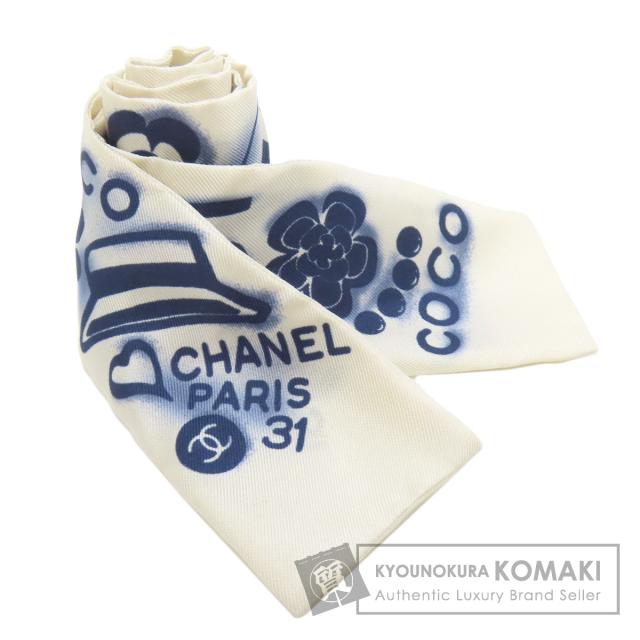 新品CHANELヘアバンド スカーフ CHANEL】シャネル シルク ツイリー ヘア バンド (CHANEL