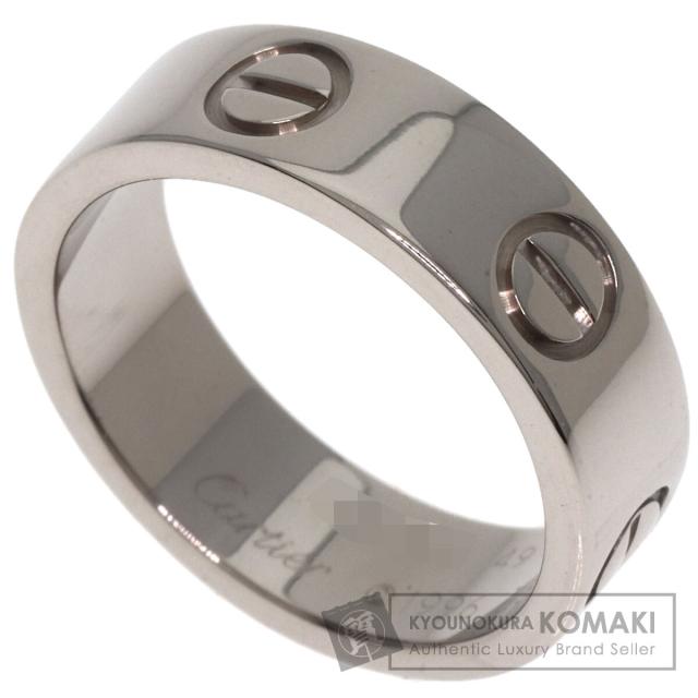 カルティエ CARTIER ラブリング #49 リング・指輪 K18ホワイトゴールド 