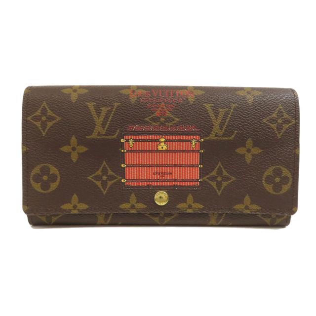 ルイヴィトン LOUIS VUITTON M60415 ポルトフォイユ・サラ トランク 長財布（小銭入れあり） 中古_1