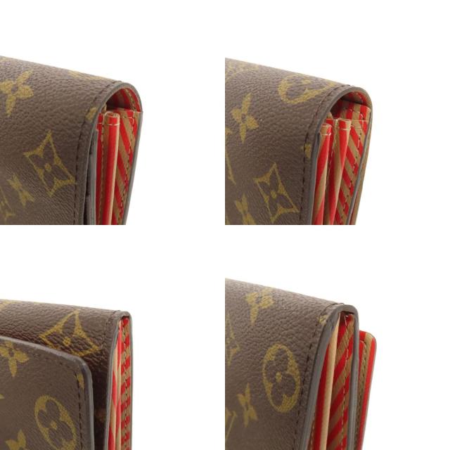 ルイヴィトン LOUIS VUITTON M60415 ポルトフォイユ・サラ トランク 長財布（小銭入れあり） 中古_9