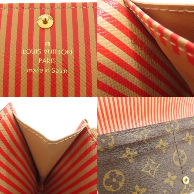 ルイヴィトン LOUIS VUITTON M60415 ポルトフォイユ・サラ トランク 長財布（小銭入れあり） 中古_7