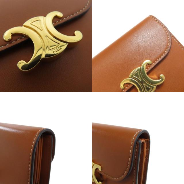 セリーヌ CELINE スモール フラップウォレット トリオンフ 二