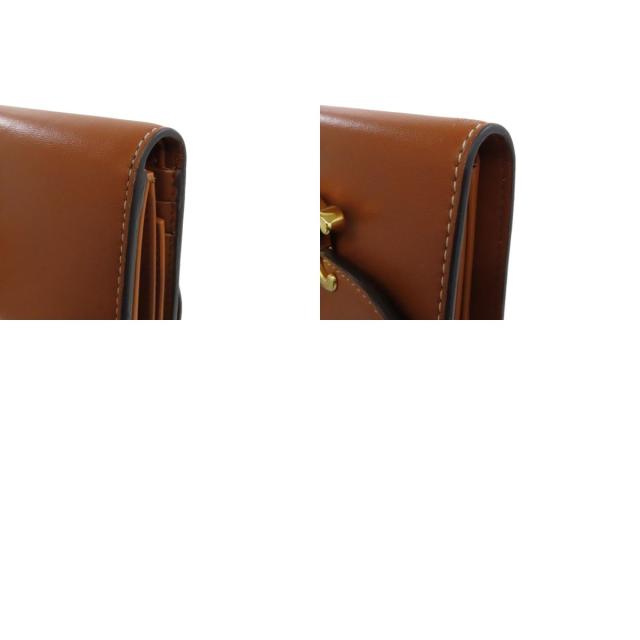 セリーヌ CELINE スモール フラップウォレット トリオンフ 2つ折り財布 CELINE 【新品】セリーヌ 折り財布 スモール フラップウォレット