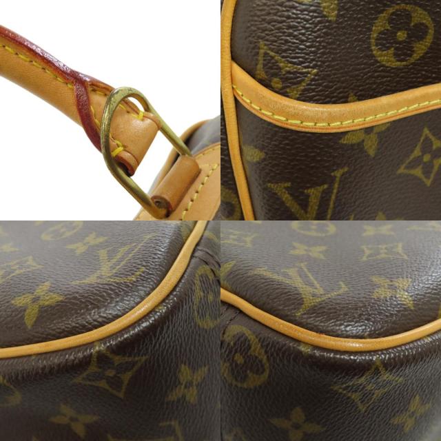 ルイヴィトン LOUIS VUITTON M42228 トゥルーヴィル ハンドバッグ モノグラムキャンバス 中古