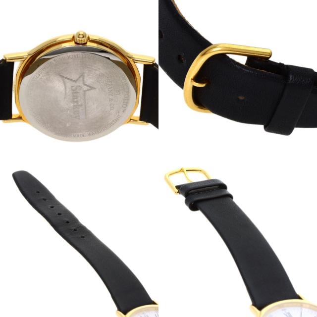 ティファニー TIFFANY&Co. ポートフォリオ 腕時計 GP 革 ボーイズ 中古_4