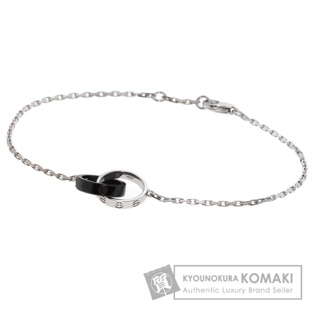 カルティエ CARTIER  ベビーラブ セラミック  ブレスレット K18ホワイトゴールド レディース  中古