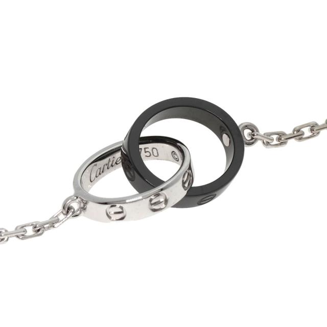 カルティエ CARTIER  ベビーラブ セラミック  ブレスレット K18ホワイトゴールド レディース  中古_3