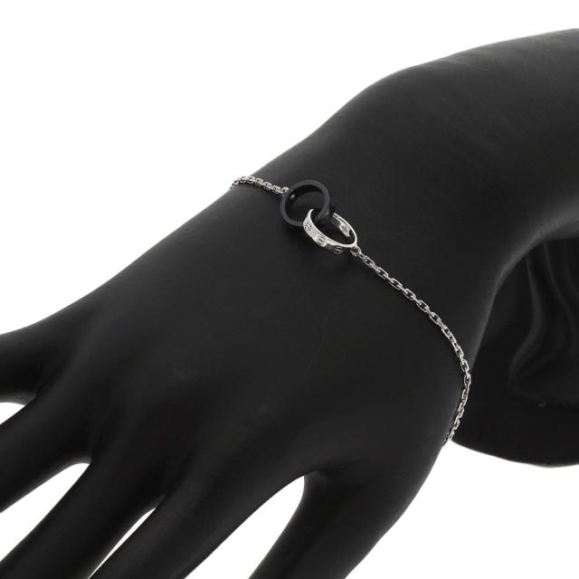 カルティエ CARTIER  ベビーラブ セラミック  ブレスレット K18ホワイトゴールド レディース  中古_7