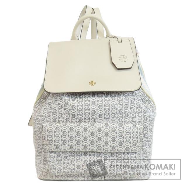 トリーバーチ Tory Burch  ロゴ  リュック・デイパック PVC レディース  中古