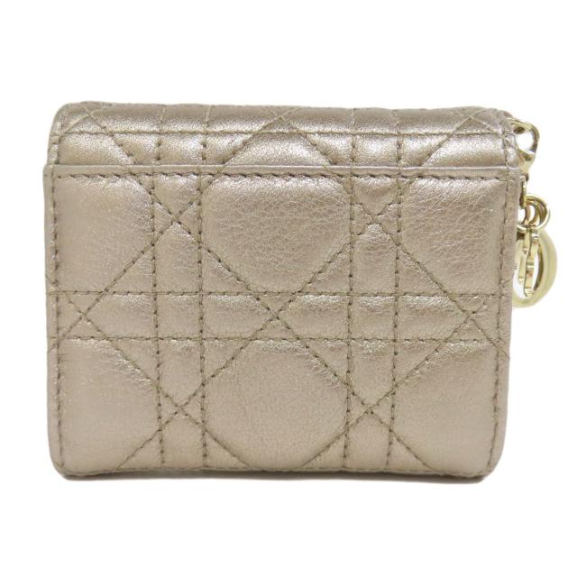 クリスチャンディオール CHRISTIAN DIOR  レディディオール  二つ折り財布（小銭入れあり） 中古_2