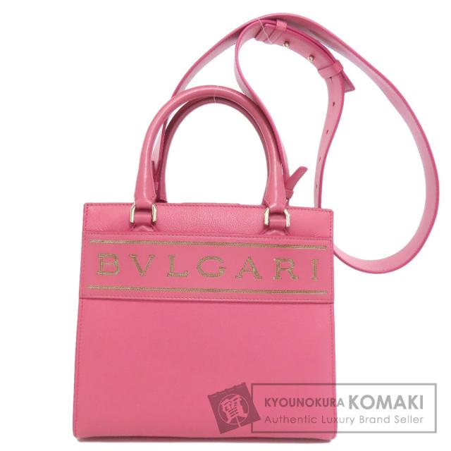 ブルガリ BVLGARI  2WAY  ハンドバッグ カーフ レディース  中古