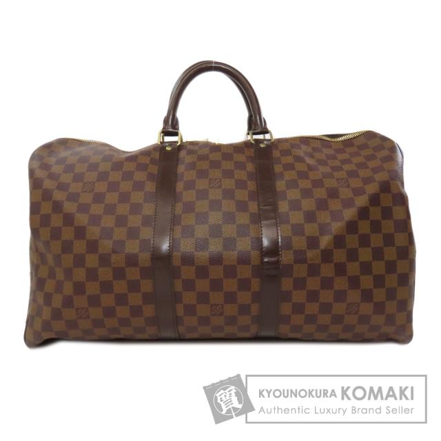 ルイヴィトン LOUIS VUITTON N41427  キーポル50  ボストンバッグ ダミエキャンバス レディース  中古
