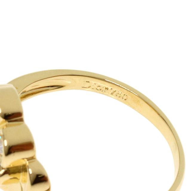 ディオール Dior ダイヤモンド リング・指輪 K18イエローゴールド レディース 中古_5