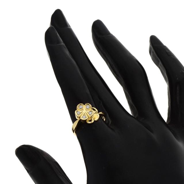 ディオール Dior ダイヤモンド リング・指輪 K18イエローゴールド レディース 中古_7
