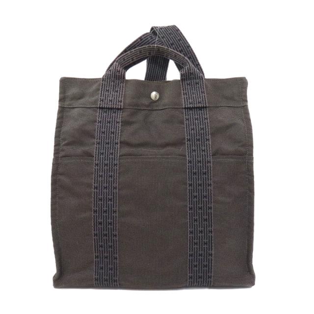 エルメス HERMES エールライン アド MM ハンドバッグ キャンバス レディース 中古_1