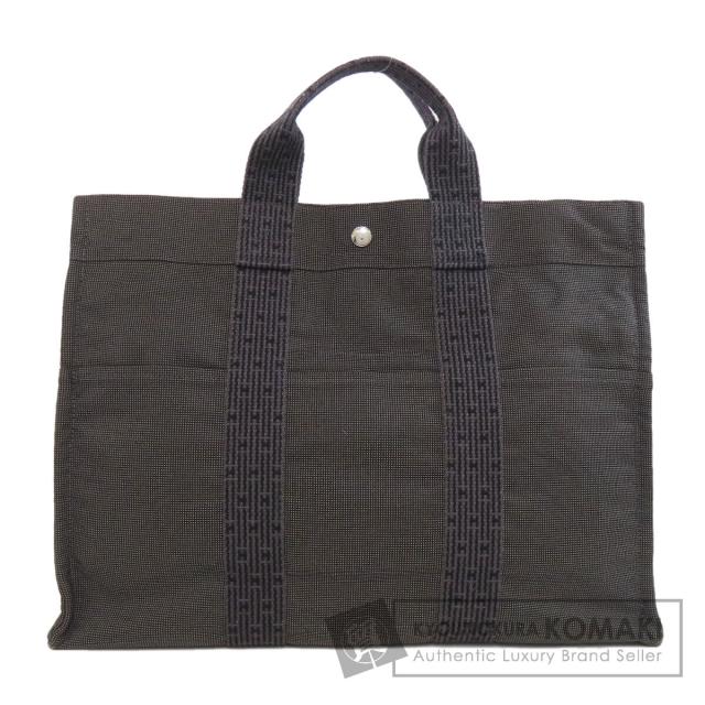 エルメス HERMES エールラインMM ハンドバッグ キャンバス エルメス HERMES エールラインMM ハンドバッグ キャンバス