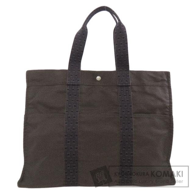 エルメス HERMES  エールラインGM  ハンドバッグ キャンバス レディース  中古