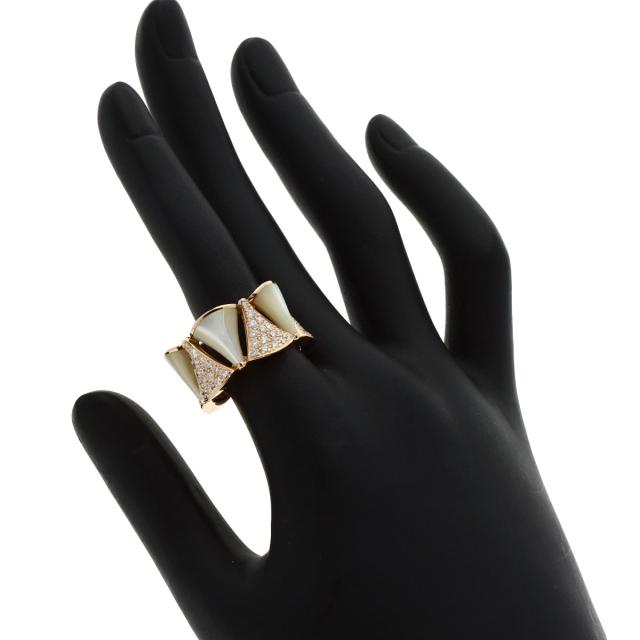ブルガリ BVLGARI  ディーヴァドリーム ダイヤモンド #55  リング・指輪 K18ピンクゴールド 中古_5