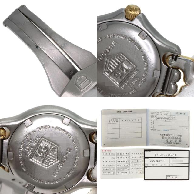 タグホイヤー TAG HEUER WG1320-2 プロフェショナル 腕時計 ステンレススチール SS K18YG 中古_9