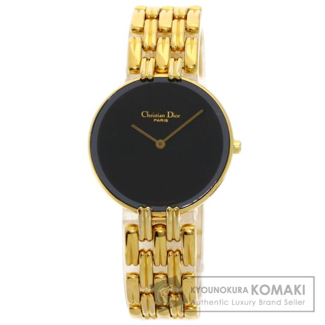 クリスチャンディオール CHRISTIAN DIOR D46-154-4 バキラ 腕時計 GP GP レディース 中古