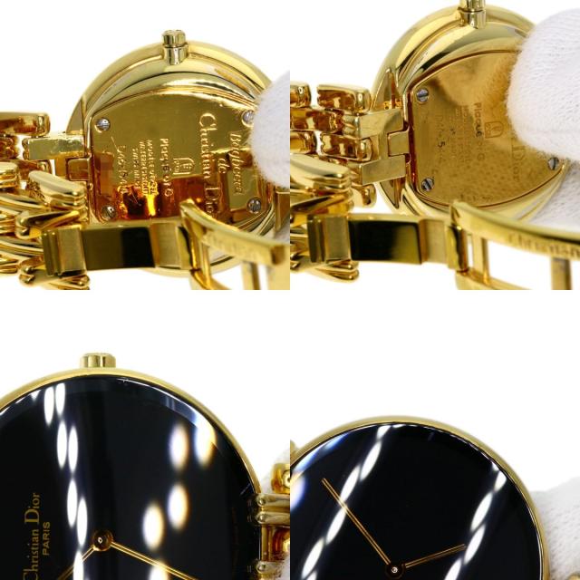 クリスチャンディオール CHRISTIAN DIOR D46-154-4 バキラ 腕時計 GP GP レディース 中古_8