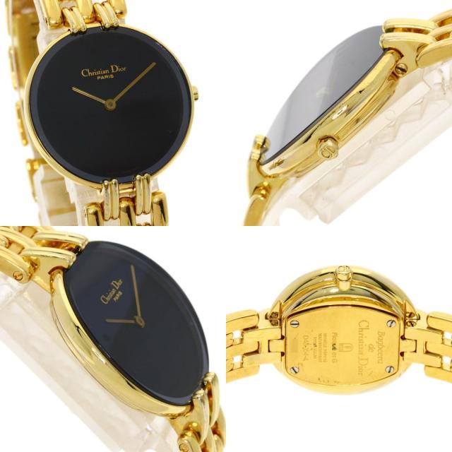 クリスチャンディオール CHRISTIAN DIOR D46-154-4 バキラ 腕時計 GP GP レディース 中古_4