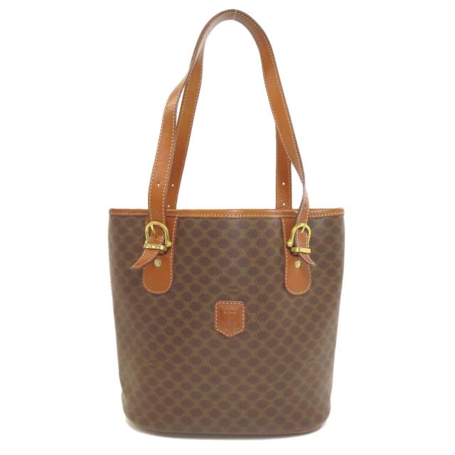 セリーヌ CELINE マカダム柄 トートバッグ PVC レディース 中古