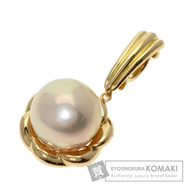 タサキ TASAKI パール 真珠 ペンダントトップ K18イエローゴールド レディース 中古