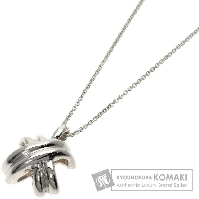 ティファニー TIFFANY&amp;Co.  シグネチャー  ネックレス シルバー レディース  中古