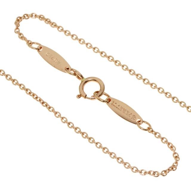 ティファニー TIFFANY&amp;Co.  バイザヤード ダイヤモンド  ネックレス K18ピンクゴールド 中古_3