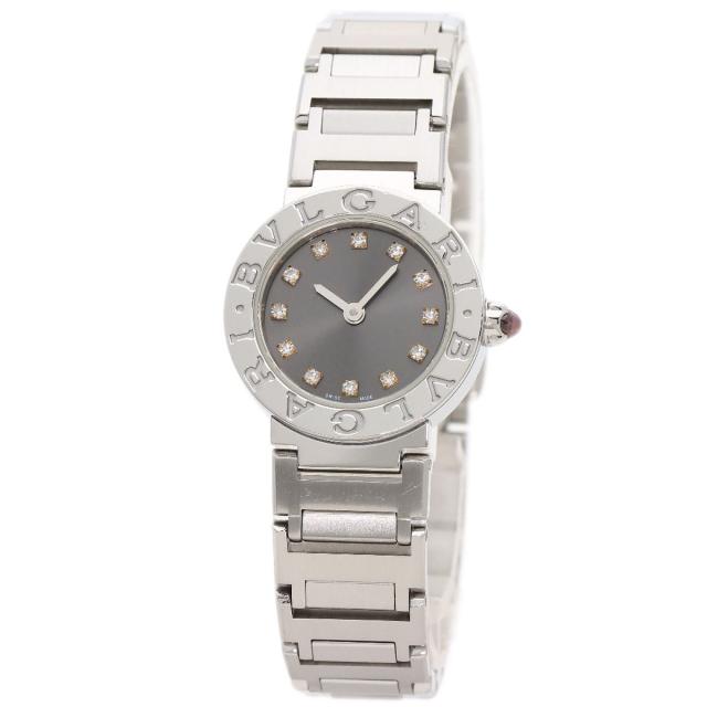ブルガリ BVLGARI BBL23C6SS/12  ブルガリブルガリ 12P ダイヤモンド  腕時計 ステンレススチール 中古_1