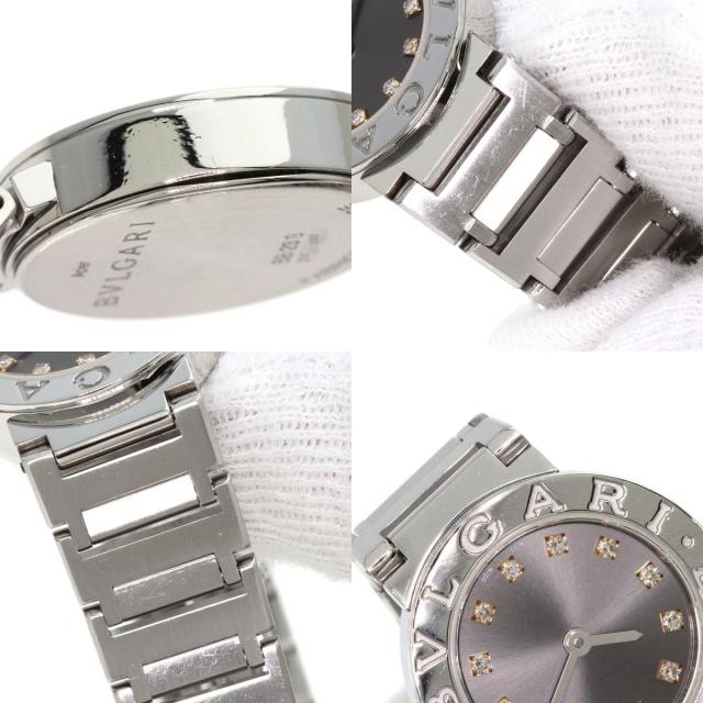 ブルガリ BVLGARI BBL23C6SS/12  ブルガリブルガリ 12P ダイヤモンド  腕時計 ステンレススチール 中古_6
