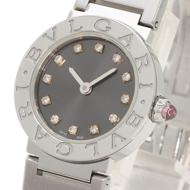 ブルガリ BVLGARI BBL23C6SS/12  ブルガリブルガリ 12P ダイヤモンド  腕時計 ステンレススチール 中古_3