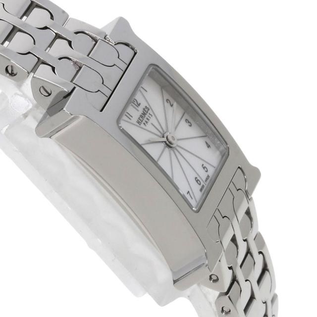 中古 エルメス HERMES HH1.110 ホワイトシェル レディース 腕時計