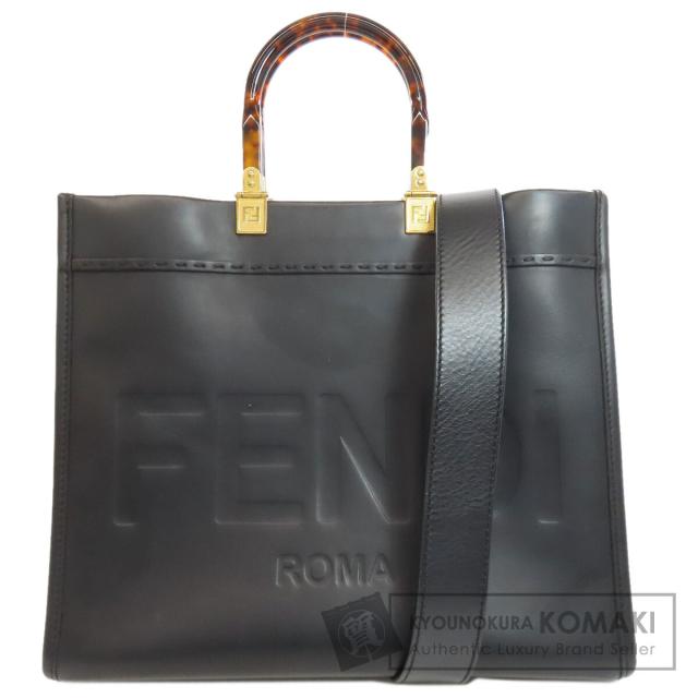 フェンディ FENDI  サンシャイン ミディアム 2WAY  ハンドバッグ カーフ レディース  中古