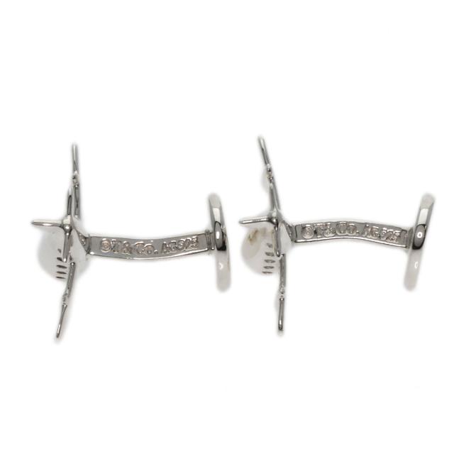 ティファニー TIFFANY&Co. 飛行機モチーフ カフス シルバー メンズ 中古