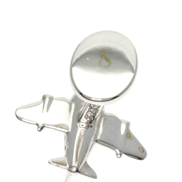 ティファニー TIFFANY&Co. 飛行機モチーフ カフス シルバー メンズ 中古