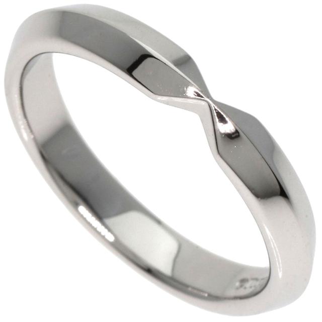 ティファニー TIFFANY&Co. ネスティング ナロー バンドリング プラチナ Pt950 ダイヤモンド 8号相当 リング・指輪 レディース 仕上済 101749462 ティファニー TIFFANY\u0026Co. ネスティング ナロー リング・指輪 プラチナ