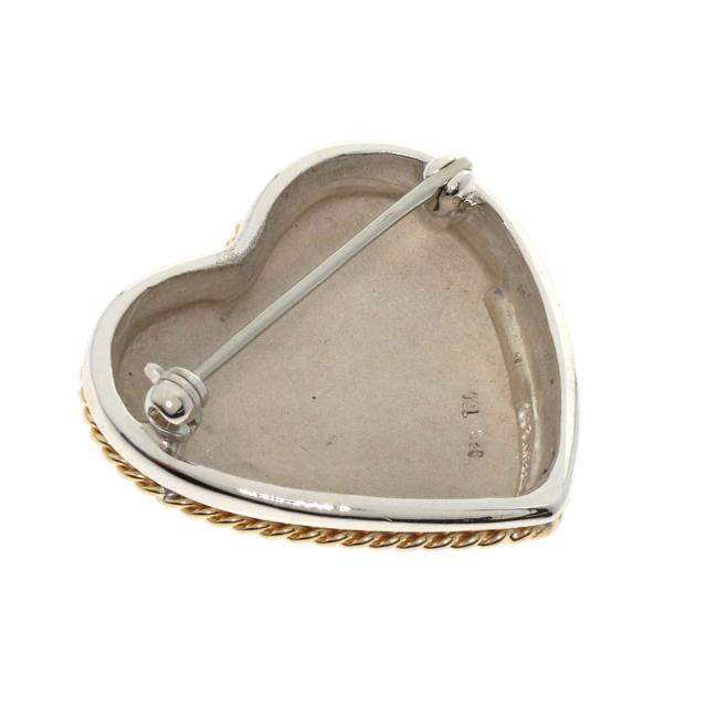 ティファニー TIFFANY&Co. ハート ブローチ シルバー レディース 中古
