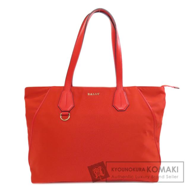 バリー BALLY  ロゴ  トートバッグ ナイロン素材 レディース  中古