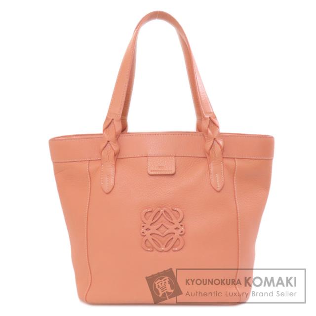 ロエベ LOEWE  アナグラム  トートバッグ レザー レディース  中古