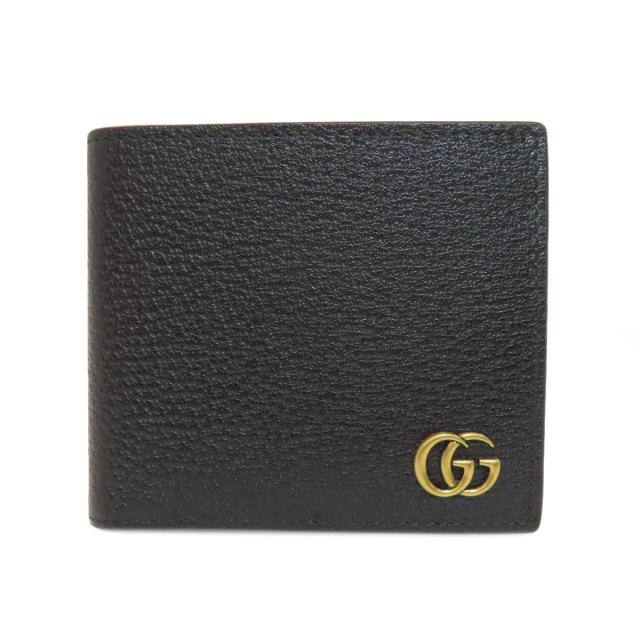 GUCCI。マーモントキルティングレザー財布 GUCCI（グッチ）の「グッチ☆ GGマーモント キルティング レザー