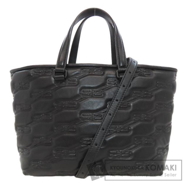 バレンシアガ BALENCIAGA 702699 BB 2WAY ハンドバッグ カーフ