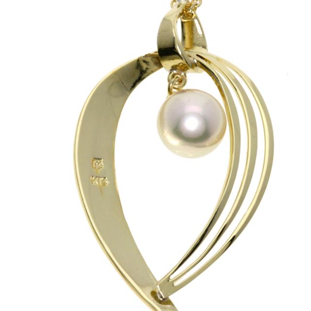 MIKIMOTO ミキモト パール 真珠 イヤリング K14WG レディース [中古  